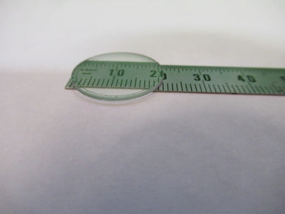 OPTICAL GLASS RETICLE MICROMETER "V" PATTERN MICROSCOPE PART AS PICTURED U8-A-60