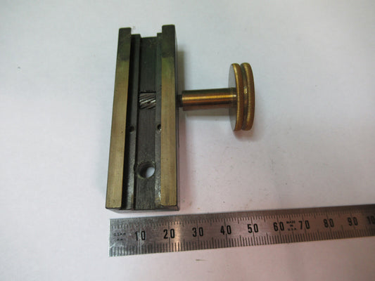 Antique Brass Spencer Lens Co. Holder Stage Condens Microscope Part
