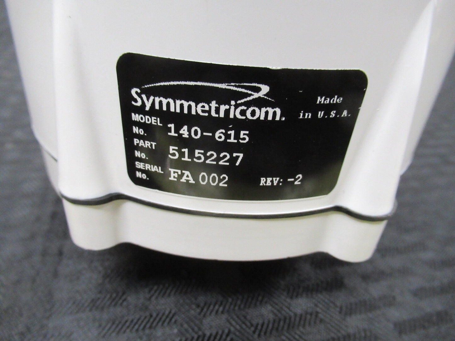 SYMMETRICOM GPS ANTENNA 140-615 for FREQUENCY STANDARD TIME BASE AS PICTURED &G6