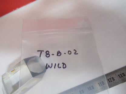 WILD HEERBRUGG SWISS GLASS PRISM M20 MICROSCOPE PART AS PICTURED T8-B-02