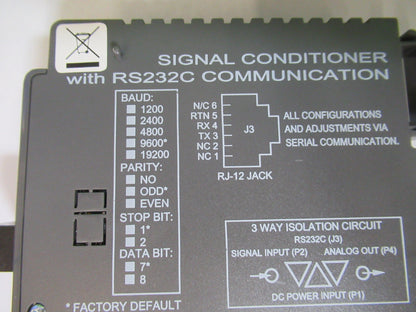 Newport Electronics Signal Conditioner RS232 Idrn-tc/n