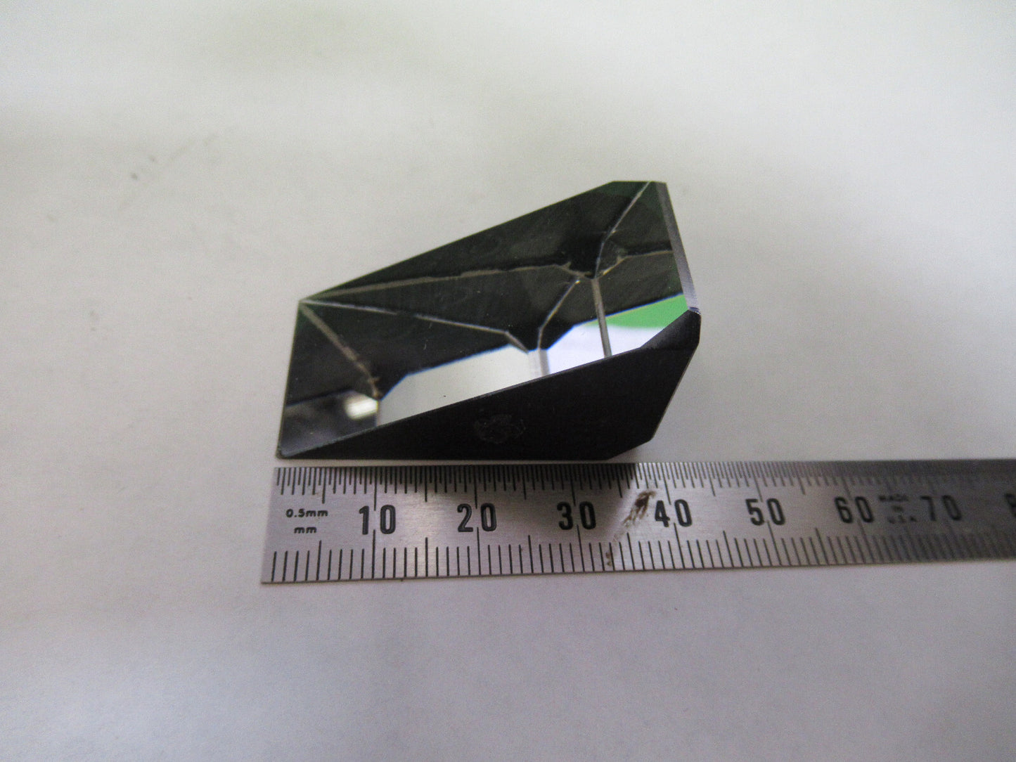 Bausch & Lomb Glass Prism Head Optics Microscope Part