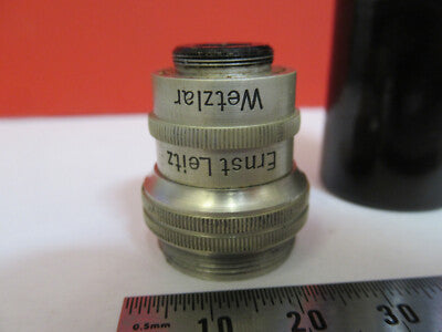 Antique Ernst Leitz "3" Objective Lens Microscope Part