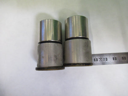 JAPAN LOT PAIR LENS 10XW EYEPIECE MICROSCOPE PART AS PICTURED X7-A-94