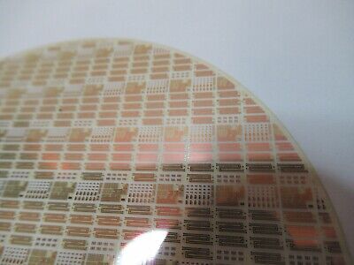 SAPPHIRE WAFER CRYSTAL with COMPONENTS PLATINUM GOLD COAT AS PICTURED &18-A-52