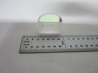 OPTICAL SPECTRA PHYSICS TRUNCATED MIRROR COATED LASER OPTICS  BIN#R5-35