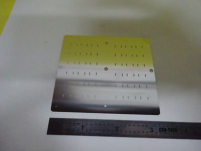 FOTOFAB MASK for QUARTZ CRYSTAL ELECTRODE TABS AS IS BIN#W4-20
