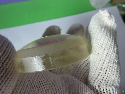 OPTICAL PLANO CONVEX LENS MIL SPEC LASER OPTICS BIN #32-95-04
