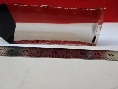 Slab Gamma Irradiated Smoky Synthetic Quartz Crystal Q-factor Sample