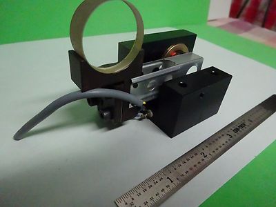 MICROSCOPE PART OPTICAL PART SLIDER ?? OPTICS AS IS BIN#Y2-17