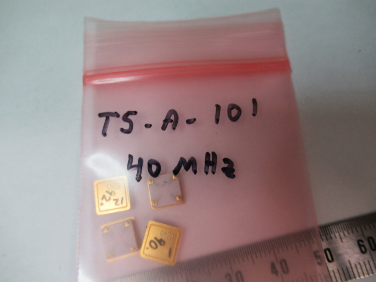 LOT BLILEY 40 MHz RESONATOR QUARTZ  FREQUENCY CONTROL AS PICTURED T5-A-101