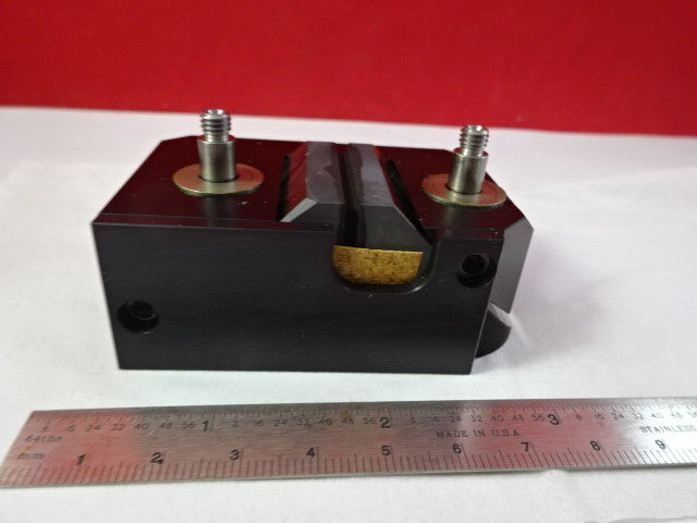 REICHERT LEICA POLYLITE  MOUNTED PRISM ASSEMBLY MICROSCOPE PART  AS IS #B8-A-18