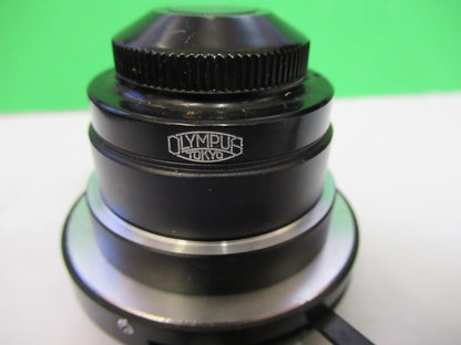 OLYMPUS JAPAN CONDENSER + IRIS AND FILTER MICROSCOPE PART AS PICTURED X9-B-51
