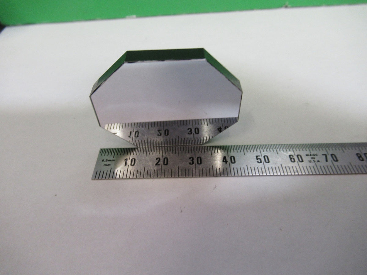 OPTICAL TRUNCATED MIRROR FLAT MIL SPEC OPTICS AS PICTURED T5-A-87