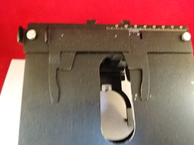 MICROSCOPE PART REICHERT MICROSTAR SPECIMEN TABLE STAGE MICROMETER BIN#L8-A-03