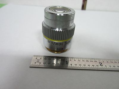 Microscope Part Objective Ernst Leitz Npl 10X Germany Infinity Optics