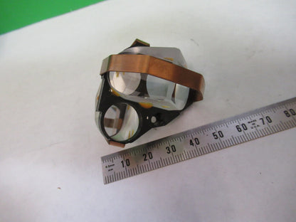 AMSCOPE PRISM ASSEMBLIES STEREO HEAD OPTICS MICROSCOPE PART AS PICTURED 82-A-75
