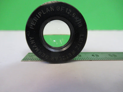 MICROSCOPE PART EYEPIECE LEITZ WETZLAR GF OPTICS 12.5X/10 AS PICTURED &P4-B-81