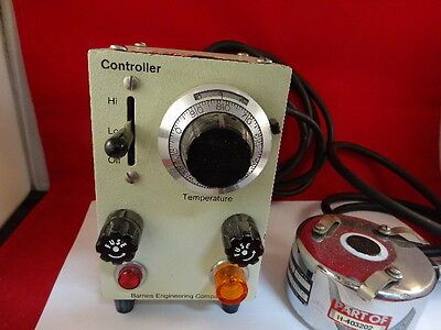 BARNES ENGINEERING HEATER CONTROL + STAGE AS IS #AN-09