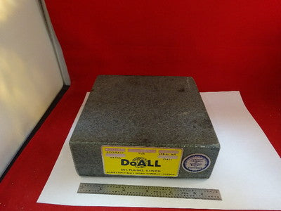 METROLOGY INSPECTION DoALL GRANITE FLATNESS TABLE AS IS #51-A-01