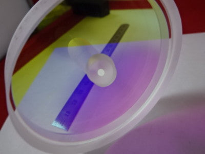 Optical Flat Fused silica 3" Dia Dichroic Mirror Hollowed Laser Optics