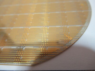 SAPPHIRE WAFER CRYSTAL with COMPONENTS PLATINUM GOLD COAT AS PICTURED &18-A-53