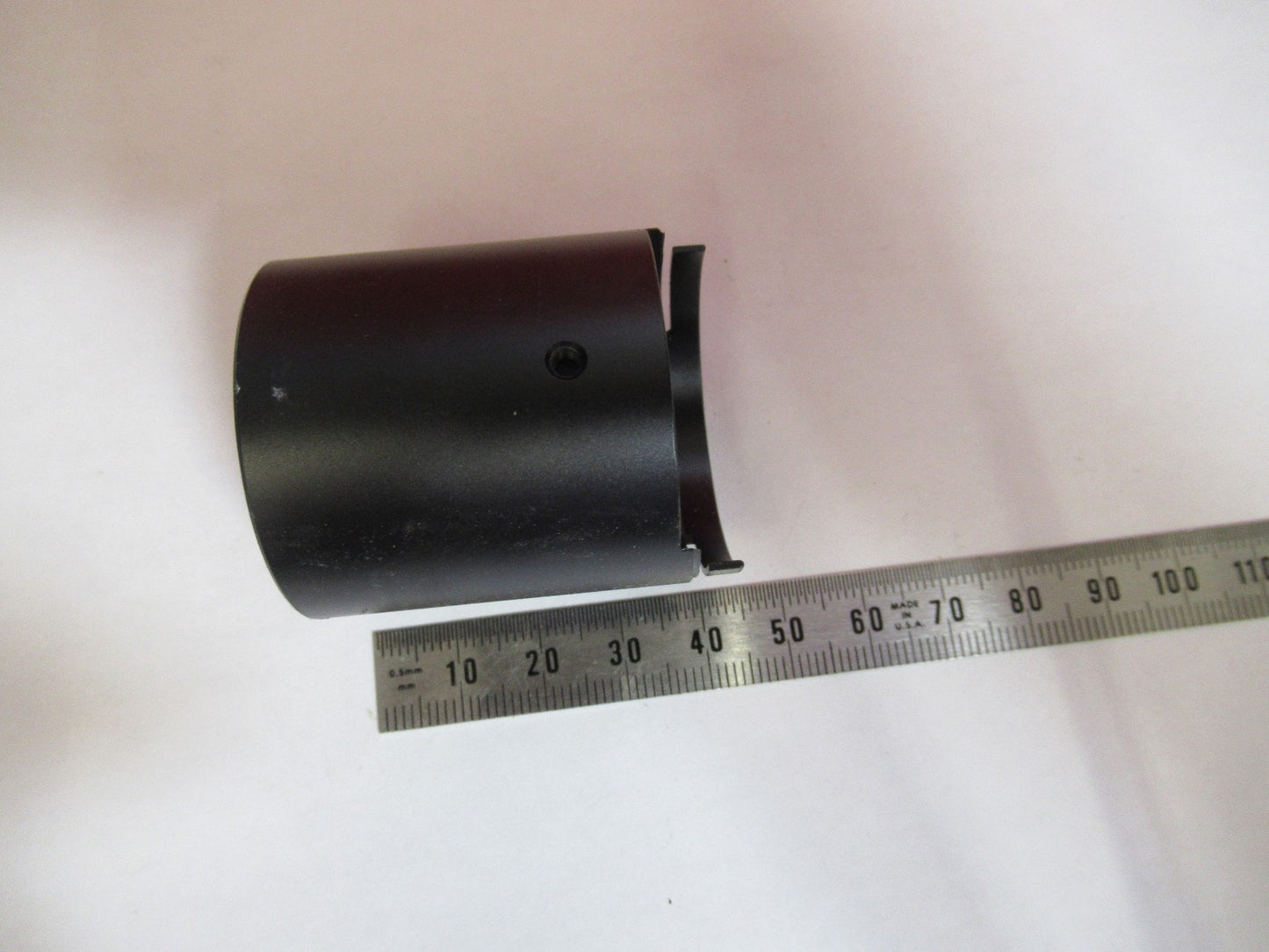 LEITZ WETZLAR GERMANY DIFFUSER MOUNTED LENS MICROSCOPE PART AS PICTURED V7-A-60