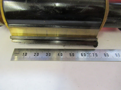 Antique Spencer Lens Co. Buffalo Tubus + Nosepiece Microscope Part