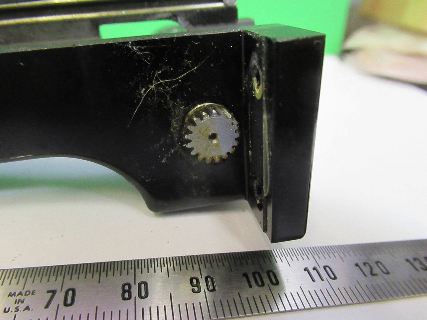 Olympus Japan Mechanis Stage Clips Microscope Part