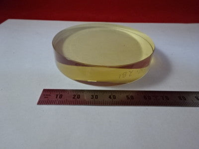 Optical Flat Zerodur 3" Dia Uncoated 1/10 Wave Laser Optics