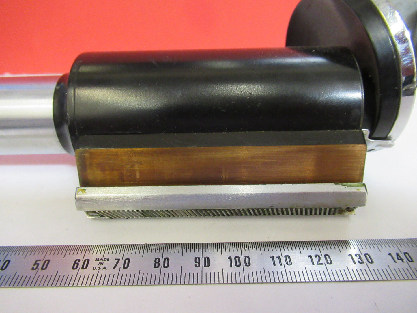 BAUSCH LOMB tubus + nosepiece OPTICS MICROSCOPE PART AS PICTURED T9-A-26