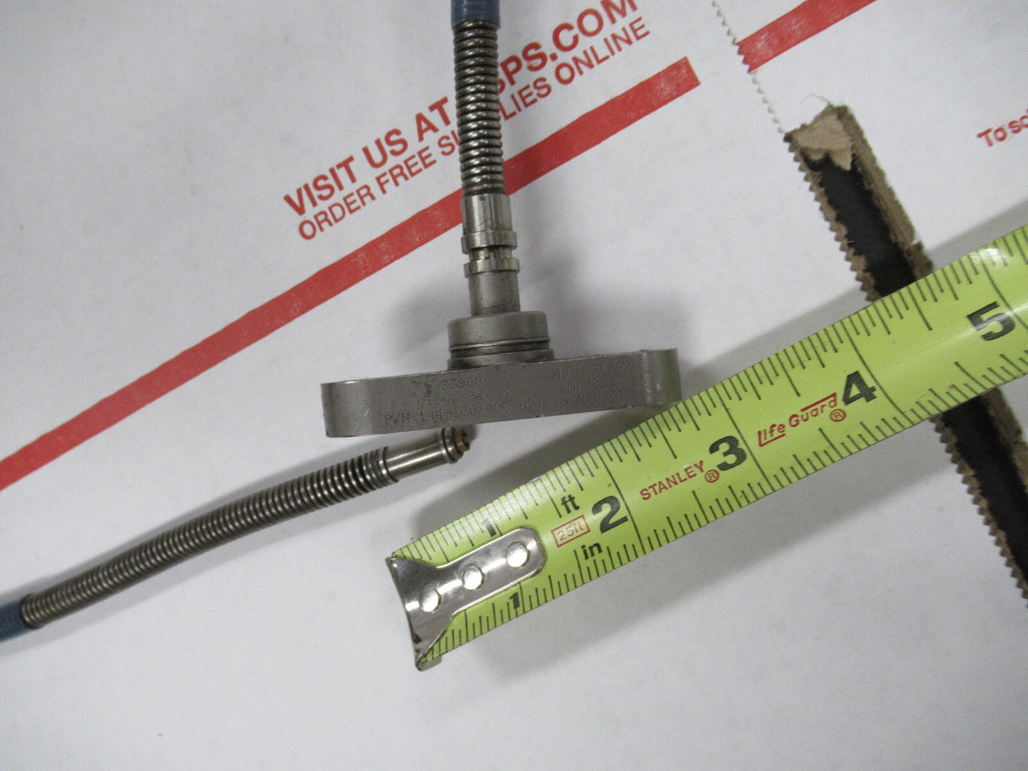 MEGGITT VIBRO-METER CA130 GEAR TURBINE ACCELEROMETER TEST VIBRATION X8-FT-95