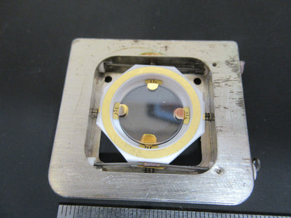 BENDIX FLATPACK LATERAL FIELD QUARTZ CRYSTAL UNKNOWN FREQUENCY AS PIC #FT-1-A-80