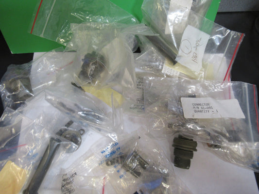 Lot Mil Spec Connectors Circular Backsheel Etc