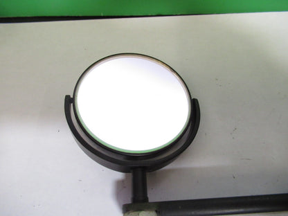 ANTIQUE BAUSCH LOMB MIRROR ASSEMBLY OPTICS MICROSCOPE PART AS PICTURED T5-A-63
