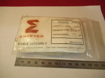 MEGGITT ENDEVCO LOW NOISE CABLE 3061A for ACCELEROMETER VIBRATION AS PIC &10-DT