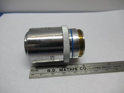 OBJECTIVE BD PLAN NIKON JAPAN 60X OPTICS MICROSCOPE PART AS IS &85-16