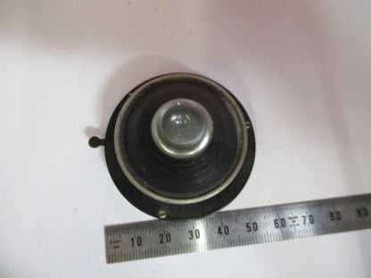 Antique Bausch & Lomb Condenser + Iris Optics Microscope Part