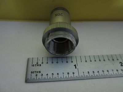 MIKROSKOPTEIL MINIOBJEKTIV 20X-OPTIK WIE BESEHEN BIN#34-T-25