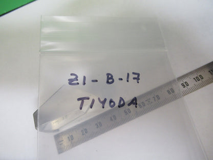 TIYODA TOKIO JAPAN GLASS PRISM OPTICS MICROSCOPE PART Z1-B-17