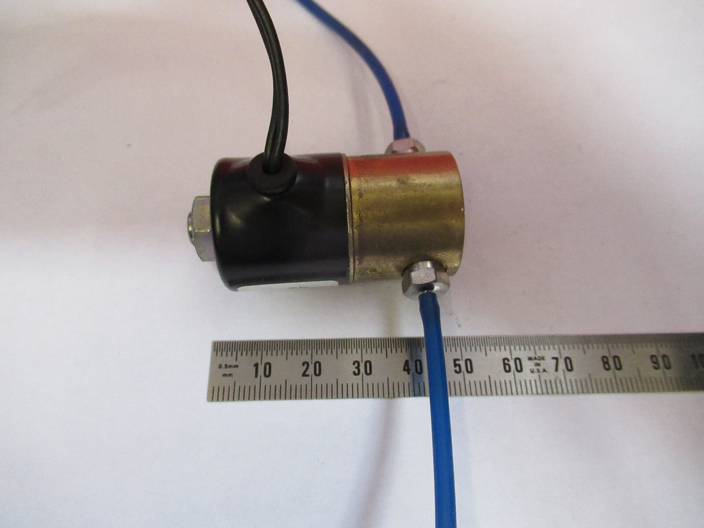 ELECTRIC SOLENOID AIR VALVE PRECISION DYNAMICS CONTROL FLOW AS IS H9-B-25