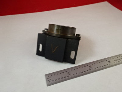 MICROSCOPE PART REICHERT UNIVAR MOUNTED LENS OPTICS AS IS B#D4-A-07