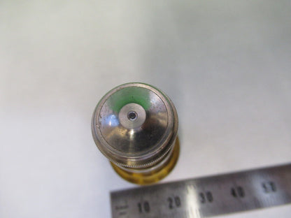 ANTIQUE BRASS OBJECTIVE LENS BECK UK LONDON MICROSCOPE PART AS PICTURED Y3-B-06
