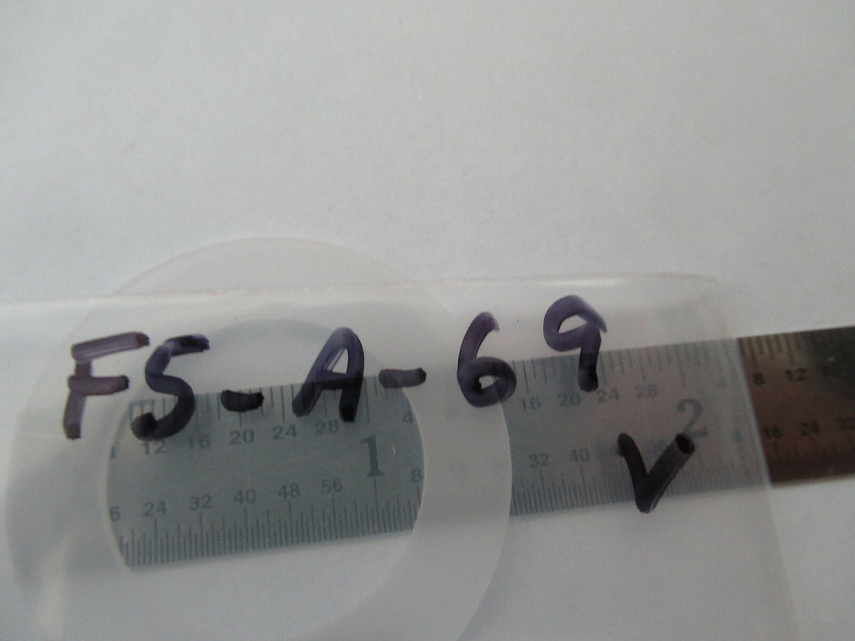 BLANK PIEZOELECTRIC QUARTZ CRYSTAL X-CUT UNPLATED PIEZO SENSOR AS PIC #F5-A-69