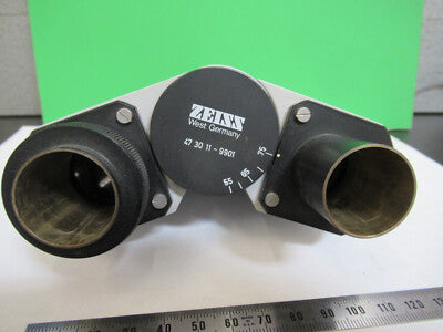 Optical Binocular Carl Zeiss AG Germany Head Microscope Part