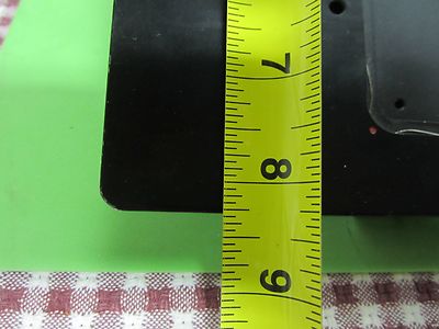 MICROSCOPE PART POLYVAR LEICA REICHERT STAGE SPECIMEN MICROMETER AS IS BIN#A8