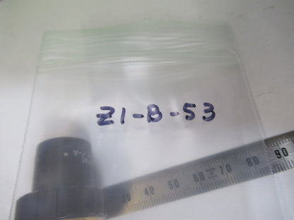 ZEISS JENA OBJECTIVE INFINITY 10X PLANACHROMAT GERMANY MICROSCOPE PART z1-b-53