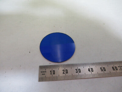 Bausch & Lomb Glass Blue Filter Optics Microscope Part