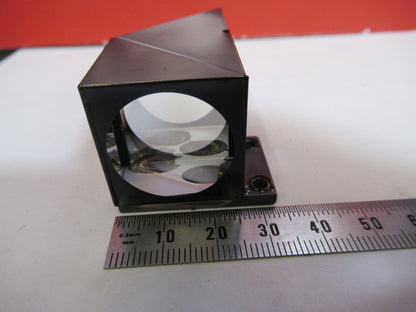 LEICA LEITZ GERMANY DMRB HEAD GLASS PRISM MICROSCOPE PART AS PICTURED T5-A-14