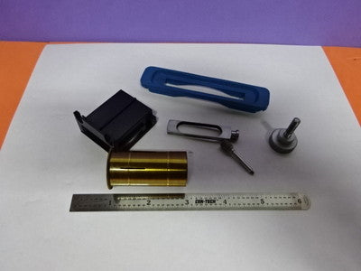 Lot Polyvar Leica Reichert Parts Etc Microscope Part Optics